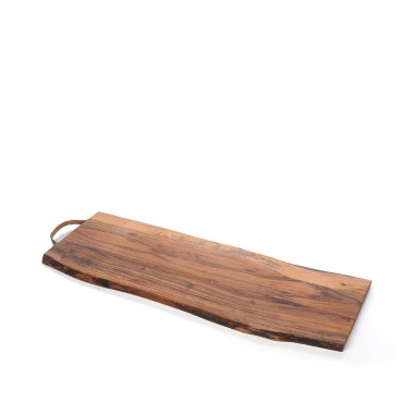 Tábua Cortar / Servir Madeira Natural com Asa 20X60X1.6cm