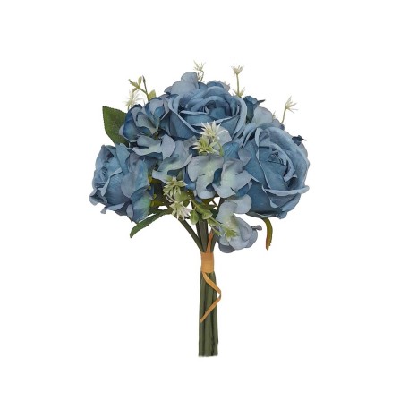 Bouquet Rosas com Hortenses 30cm - Image product