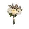 Bouquet Rosas com Hortenses 35cm Bouquet Rosas com Hortenses 35cm