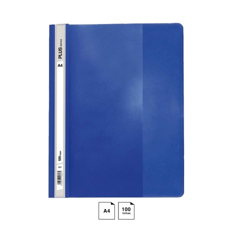 Dossier Classificador Azul A4 100 Folhas 24X31cm - Image product