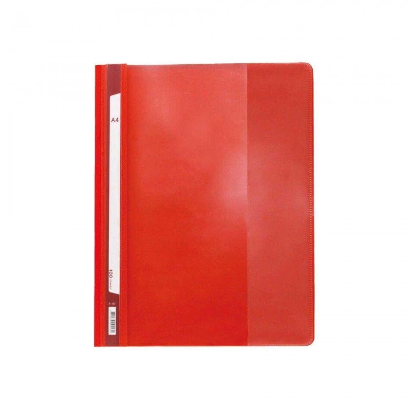 Dossier Classificador Vermelho A4 100 Folhas 24X31cm