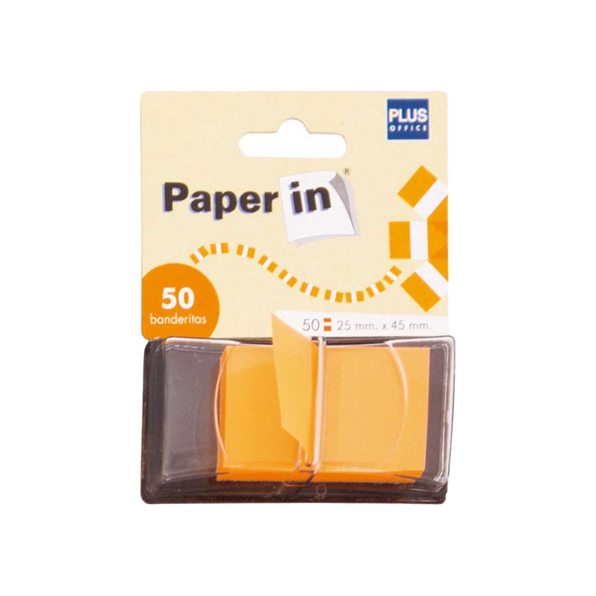 Etiquetas Adesivas Laranja 50 Folhas 25X45mm