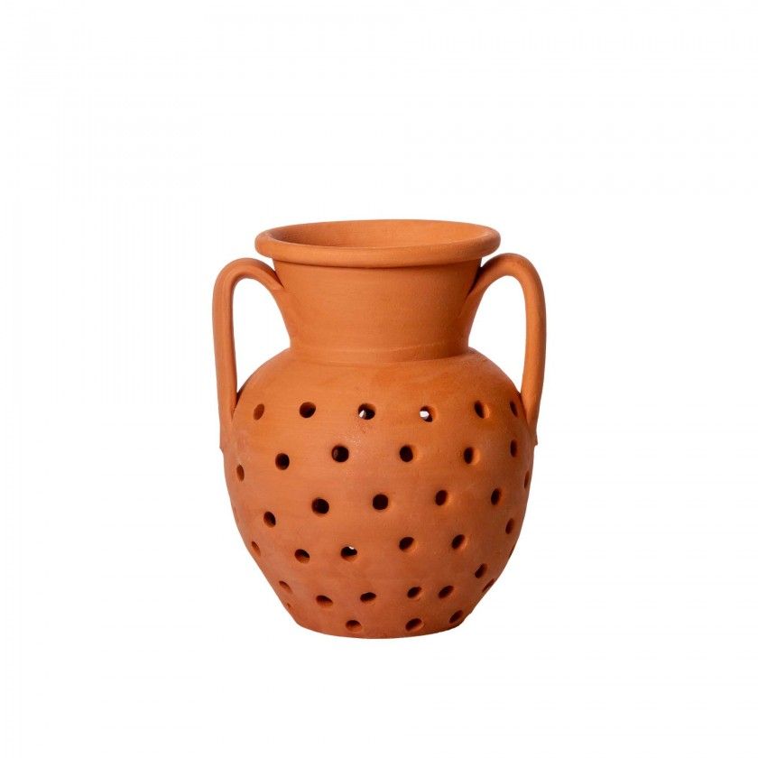 Assador Barro para Castanhas 17X23X28cm