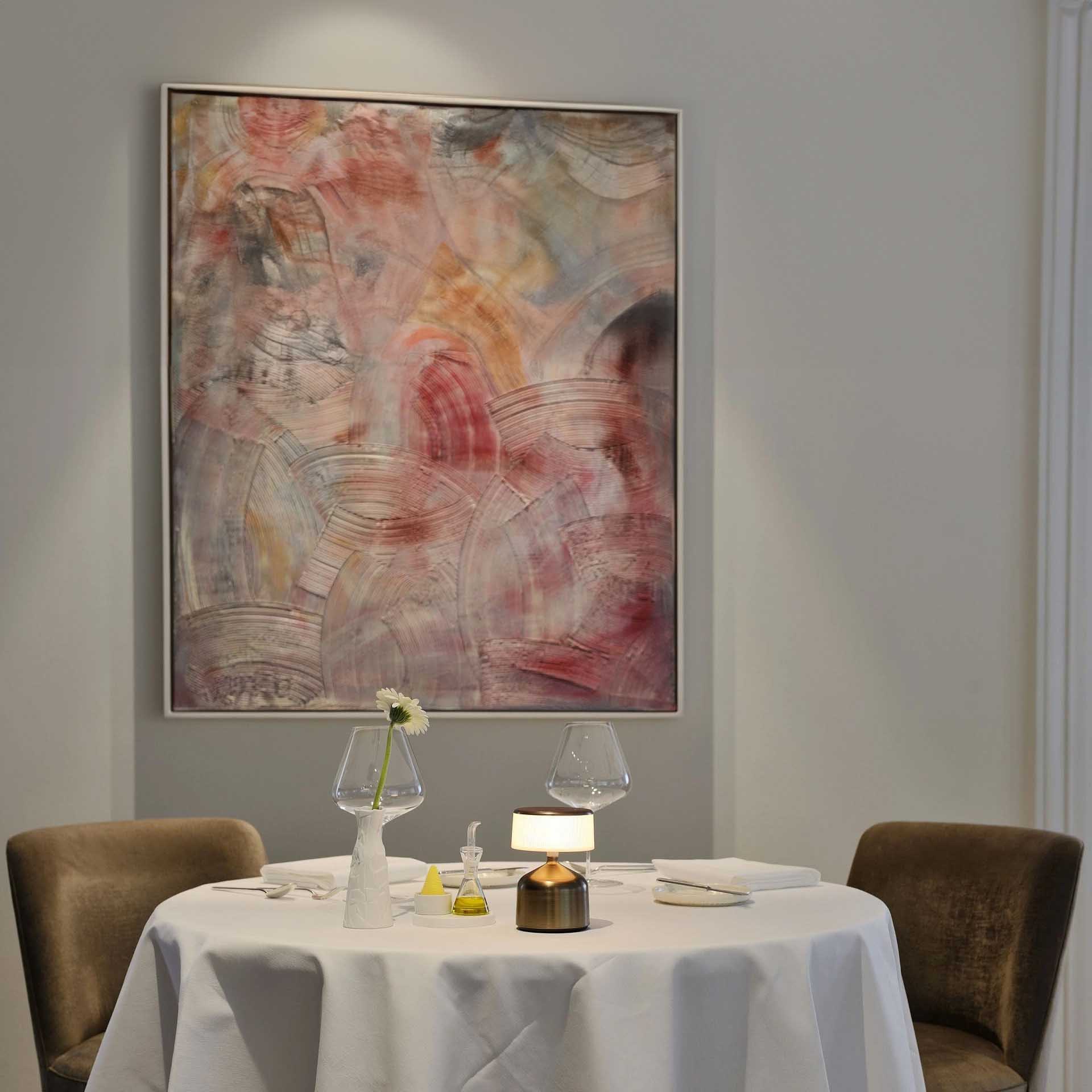 Candeeiro Mesa Demoiselle Cylinder Opaco Bronze 9.8X14.5cm