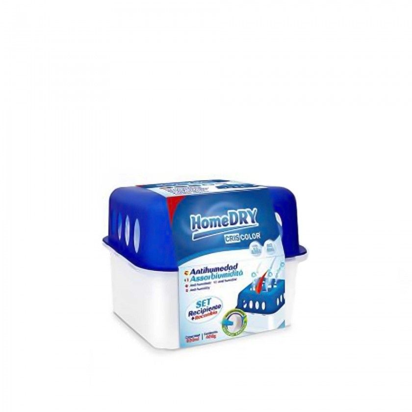 Caixa Absorve Humidade + Recarga Pastilhas 400gr Caixa Absorve Humidade + Recarga Pastilhas 400gr