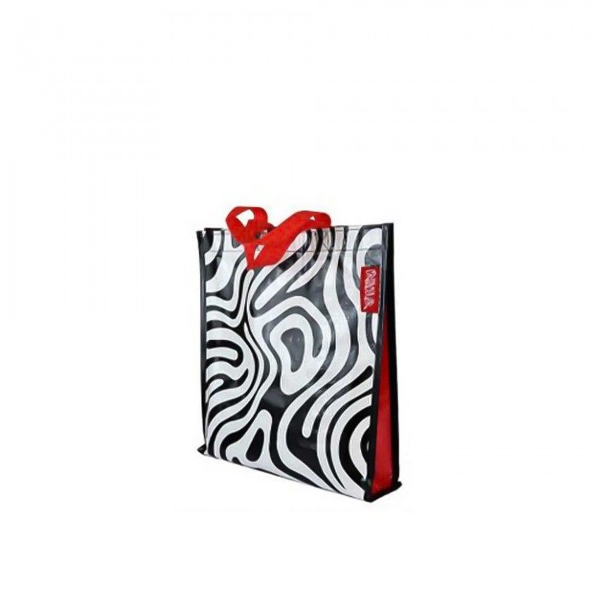 Saco Compras Ráfia Zebra Saco Compras Ráfia Zebra