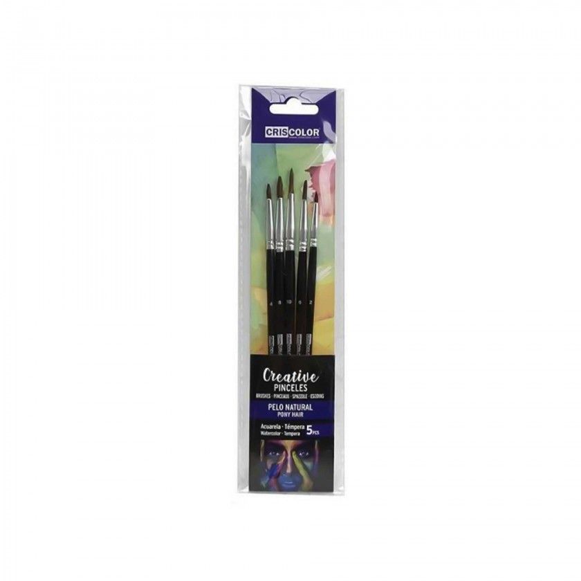 Pincel Fibra Natural Pack 5 Pincel Fibra Natural Pack 5