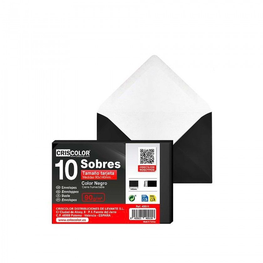 Envelope 9X14cm Pack 10 Envelope 9X14cm Pack 10