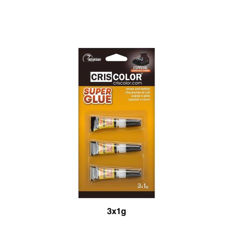 Supercola Sapatos / Couro 3X1gr - Image product