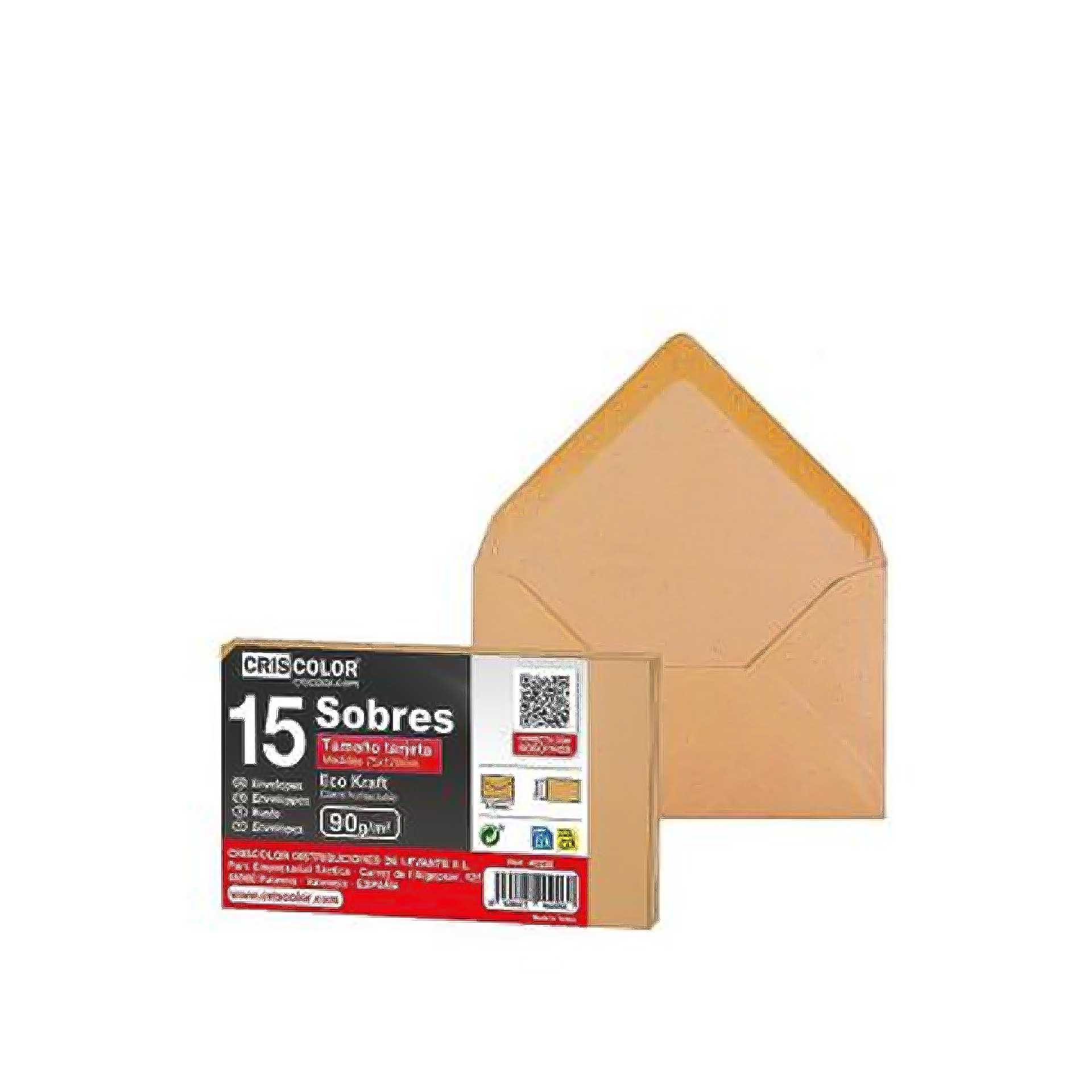 Envelope 7.5X12cm Pack 15
