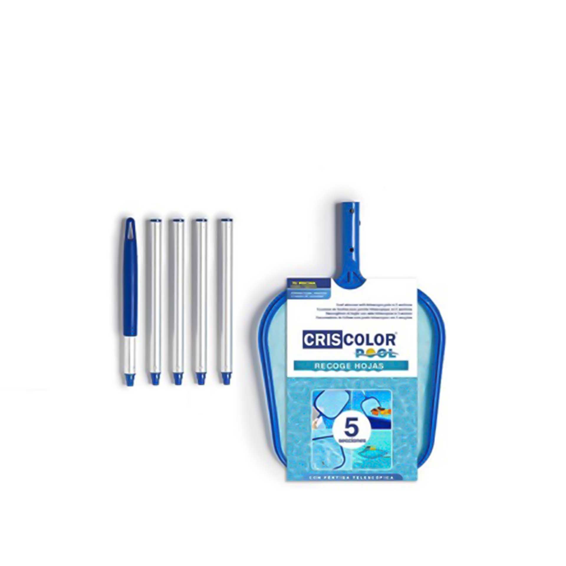 Rede Apanha Folhas Piscina + Cabo Telescópico 153cm