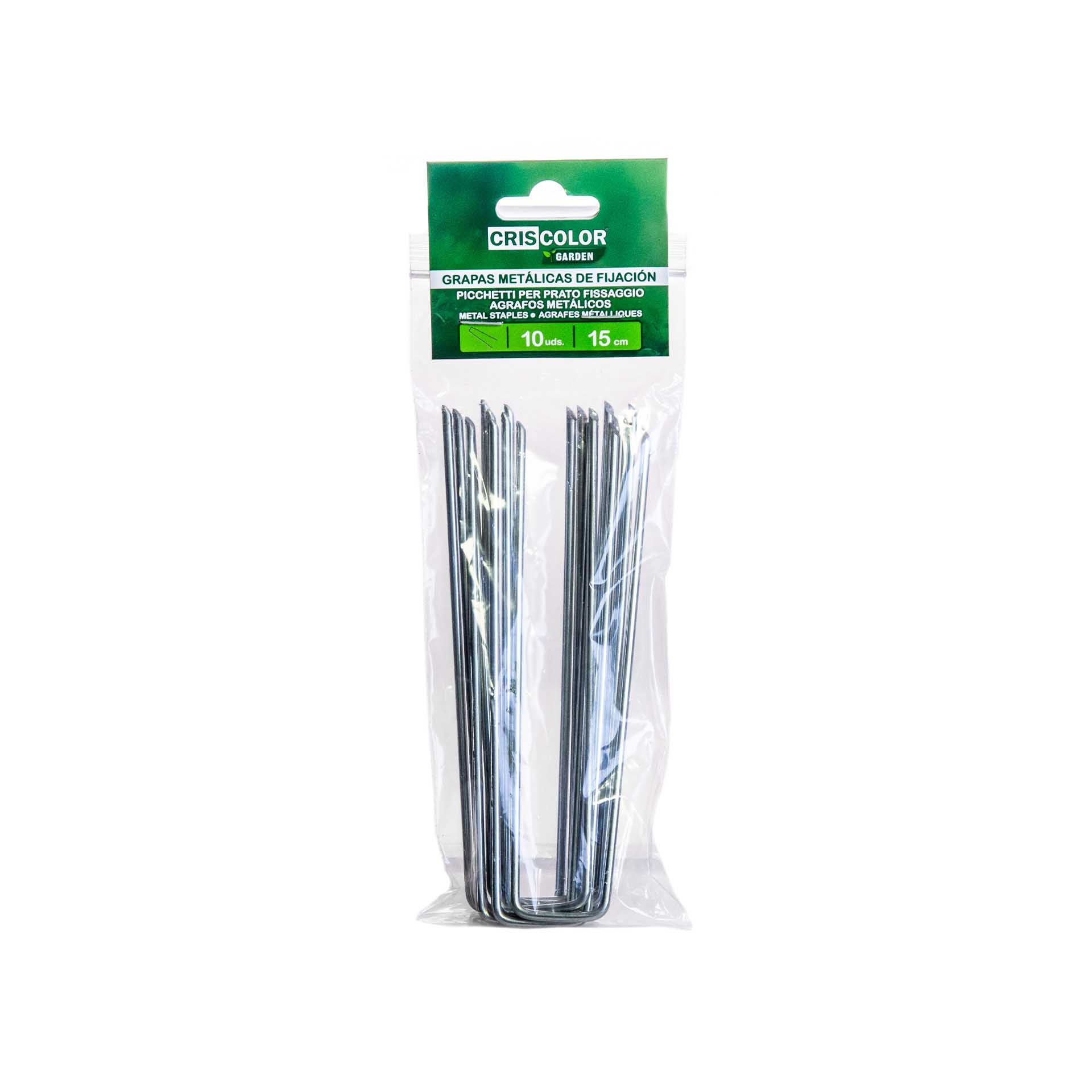 Grampos Metálicos Forma U 15cm