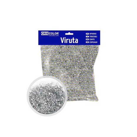 Saco Aparas Celofane Prata 100gr - Image product