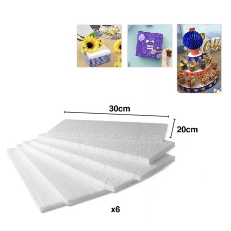 Esferovite Placa Retangular 20X30cm Pack 6 - Image product