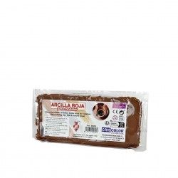 Pasta Modelar Argila Castanho 1kg