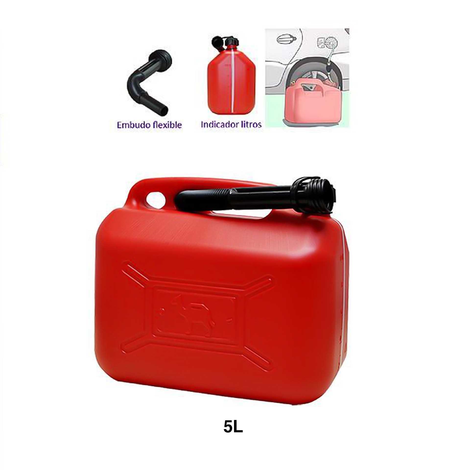 Jerrycan Combustível Plástico 5L
