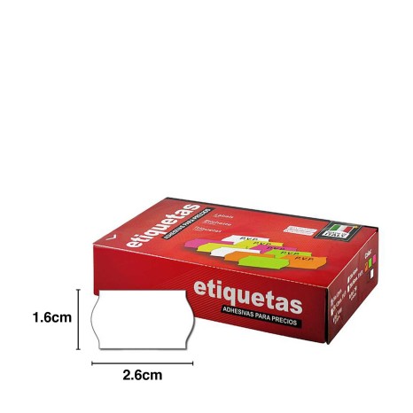 Rolo Etiquetas Branco Pack 8 - Image product
