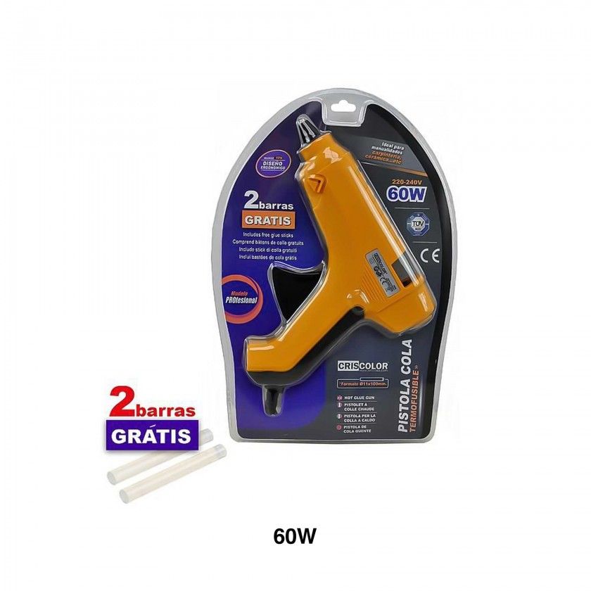 Pistola Silicone Professional 220-240V 60W Pistola Silicone Professional 220-240V 60W