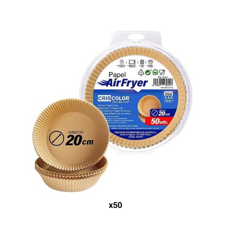 Forma Papel Airfryer Redondo Pack 50 - Image product