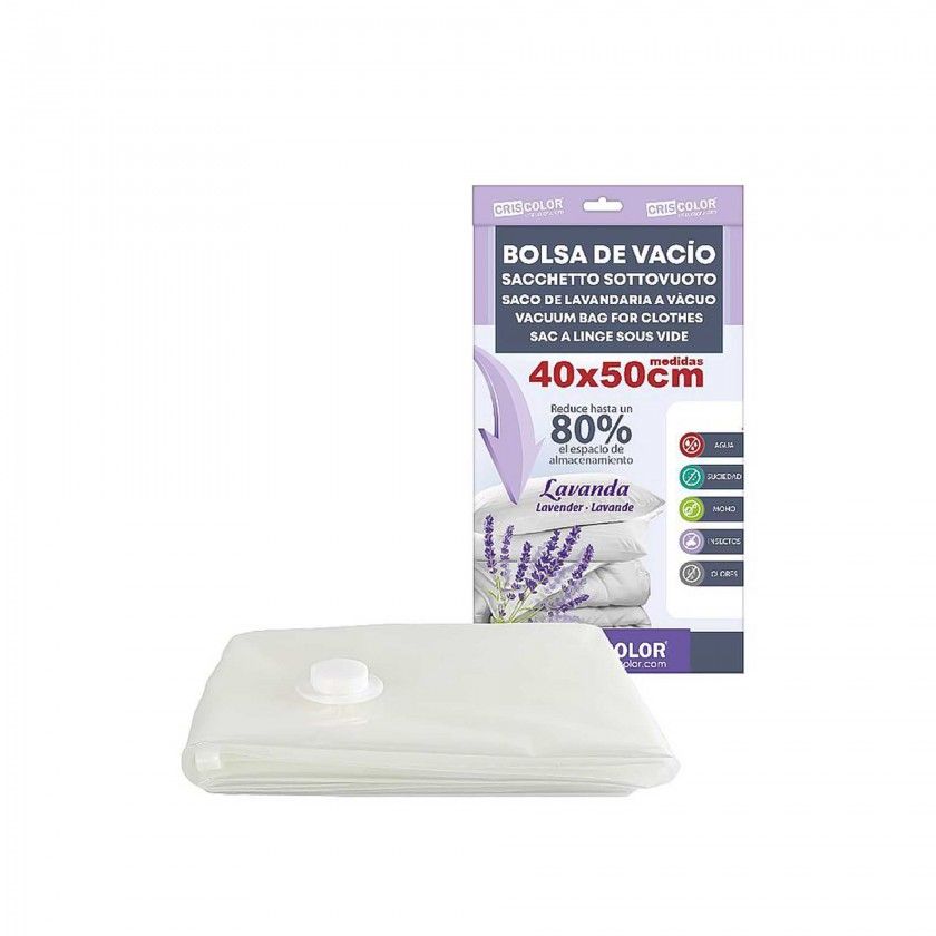 Saco Roupa Vácuo Lavanda Saco Roupa Vácuo Lavanda
