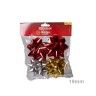 Laço Estrela Metal Vermelho / Ouro / Prata 19mm Pack 4 Laço Estrela Metal Vermelho / Ouro / Prata 19mm Pack 4