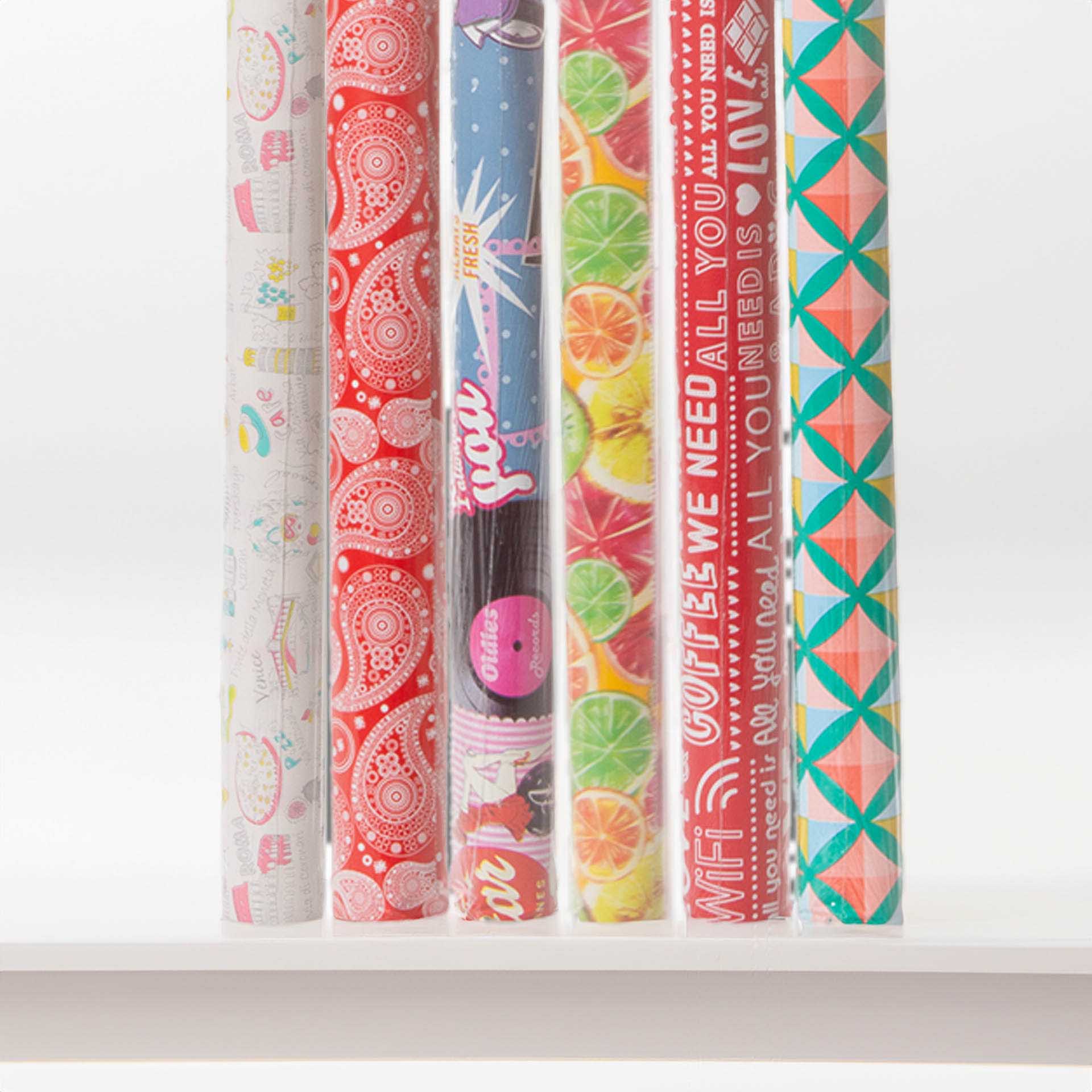Rolo Papel Embrulho Fantasia Natal 70X200cm