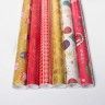 Rolo Papel Embrulho Fantasia Natal 70X200cm Rolo Papel Embrulho Fantasia Natal 70X200cm