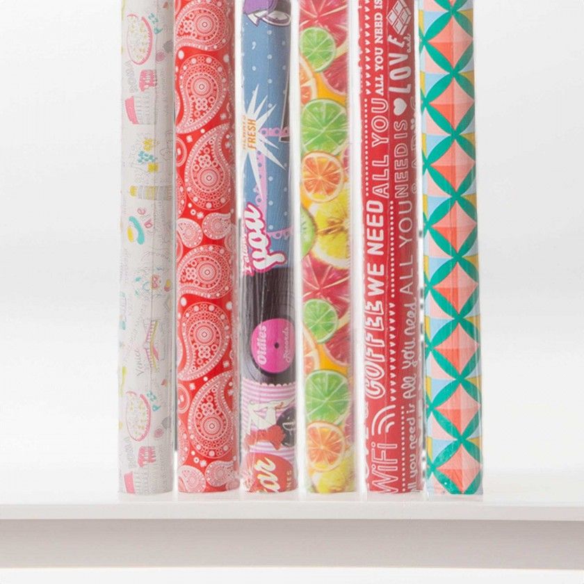 Rolo Papel Embrulho Fantasia Natal 70X200cm Rolo Papel Embrulho Fantasia Natal 70X200cm