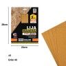 Lixa Madeira Castanho 23X28cm Lixa Madeira Castanho 23X28cm