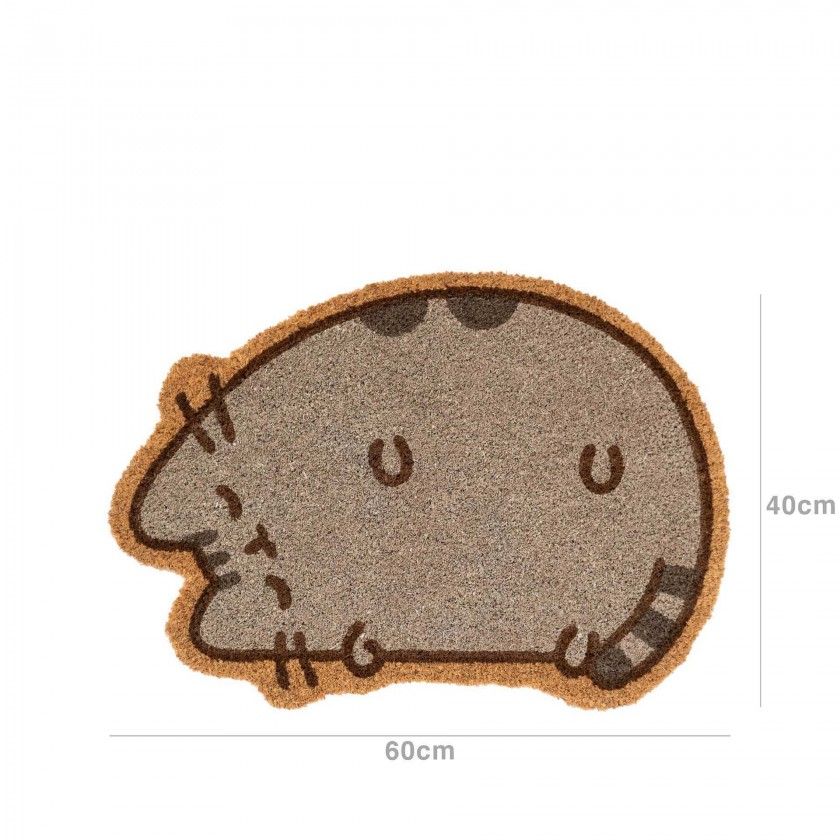Tapete Fibra Coco / Pvc Pusheen 40X60cm Tapete Fibra Coco / Pvc Pusheen 40X60cm