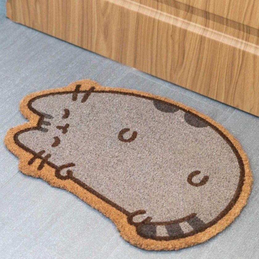 Tapete Fibra Coco / Pvc Pusheen 40X60cm Tapete Fibra Coco / Pvc Pusheen 40X60cm