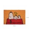 Tapete Fibra Coco / Pvc Snoopy 40X60cm Tapete Fibra Coco / Pvc Snoopy 40X60cm