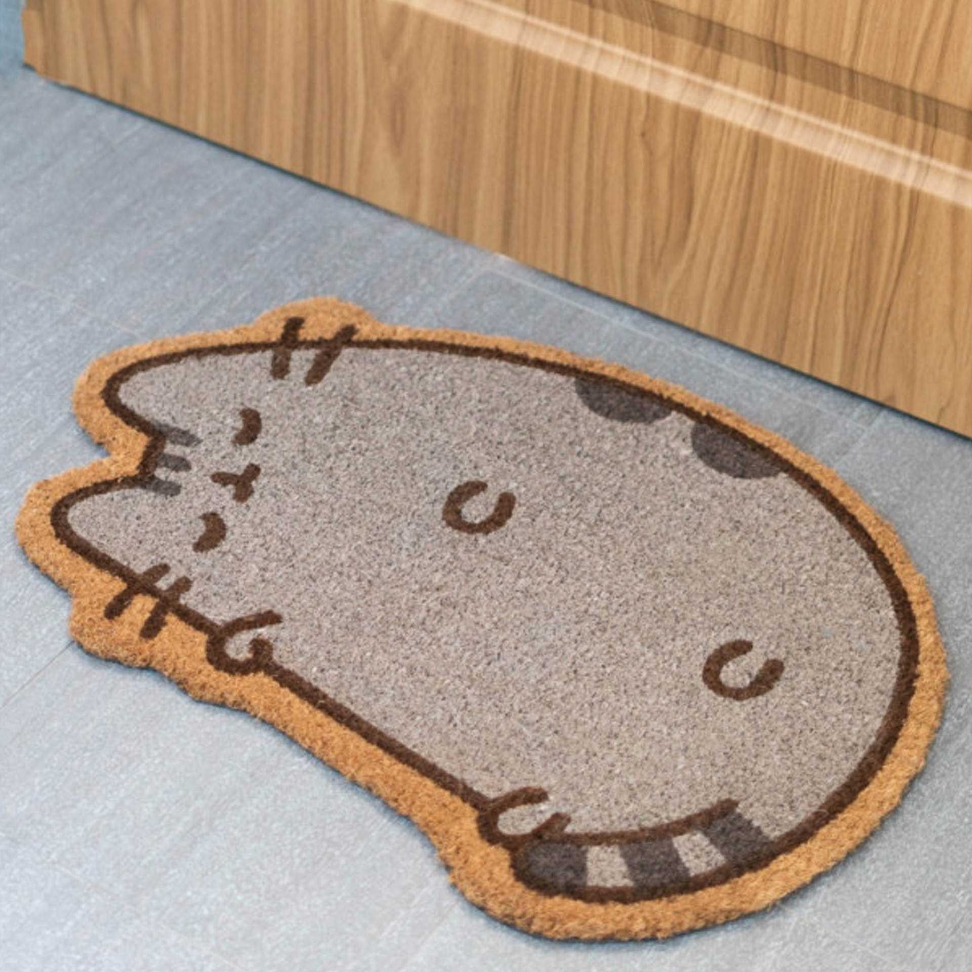 Tapete Fibra Coco / Pvc Pusheen 40X60cm