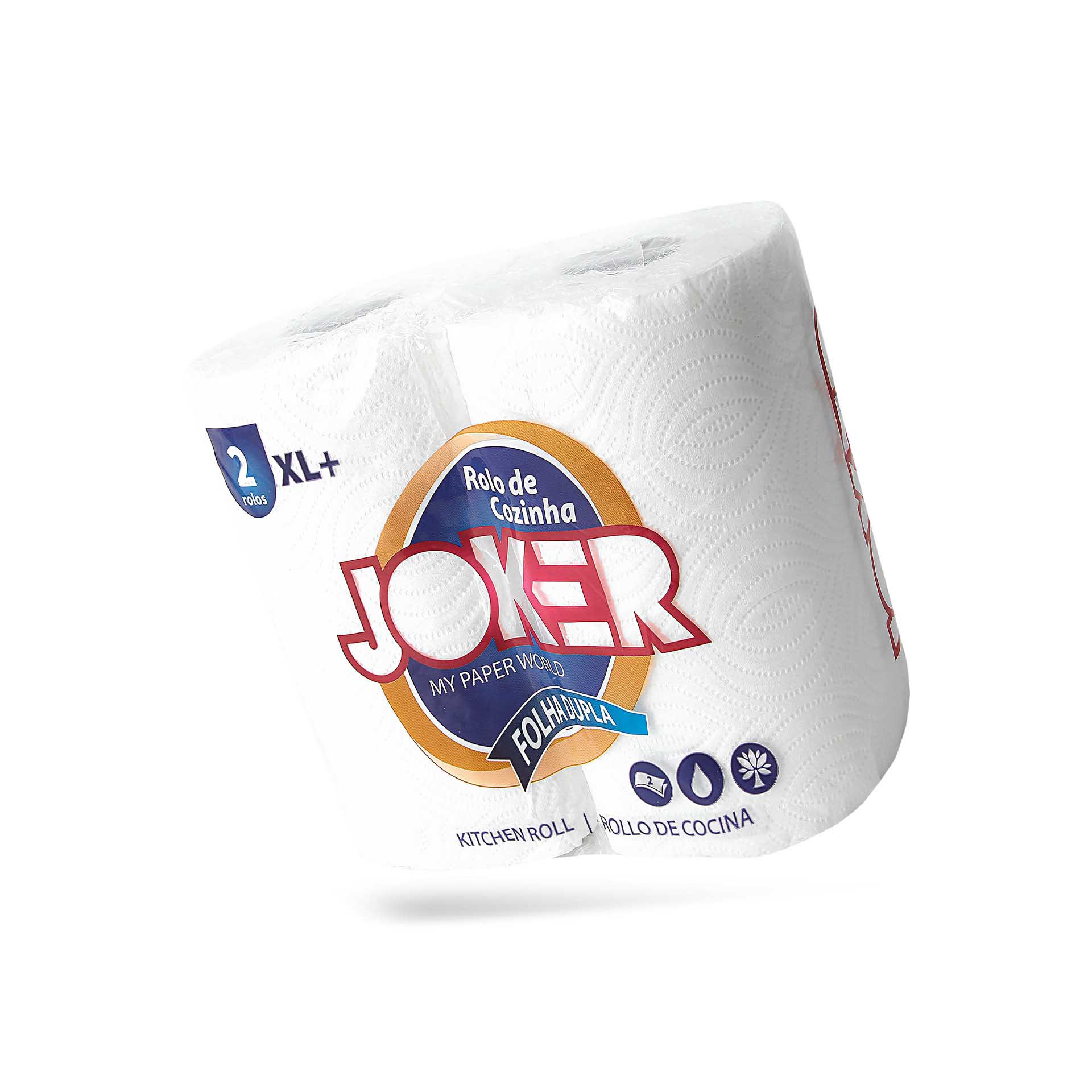Rolo Cozinha Joker 2 Folhas XL+ Pack 2