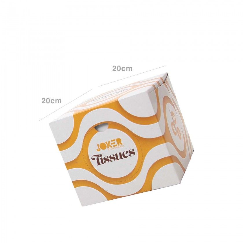 Lenos Faciais Joker Cubo 2 Folhas 20X20cm Pack 80