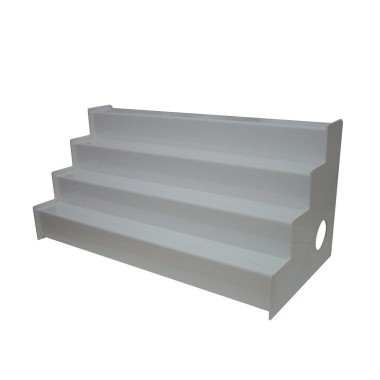 Organizador Garrafas Bar Pl�stico Branco 100X44cm