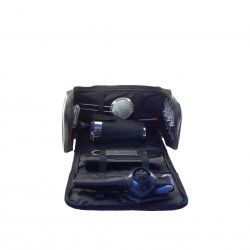 Bolsa Bartender Couro Sinttico Preto 12 Peas