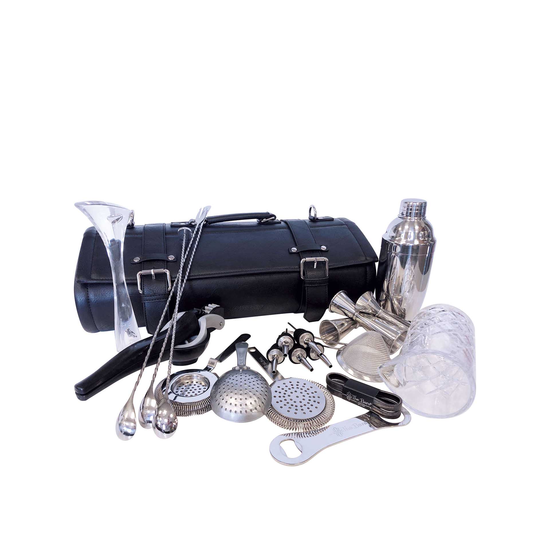 Bolsa Bartender Vintage Couro Sintético 20 Peças