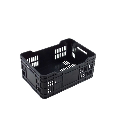 Caixa Fruta Mini Plástico Abs Preto 10X6X5.5cm - Image product
