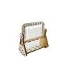 Suporte 10 Tubos Ensaio Madeira Faia Bege 20X9.5X20cm Suporte 10 Tubos Ensaio Madeira Faia Bege 20X9.5X20cm
