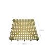 Tapete Bar Borracha 33X33cm Dourado