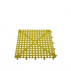 Tapete Bar Borracha 33X33cm Amarelo