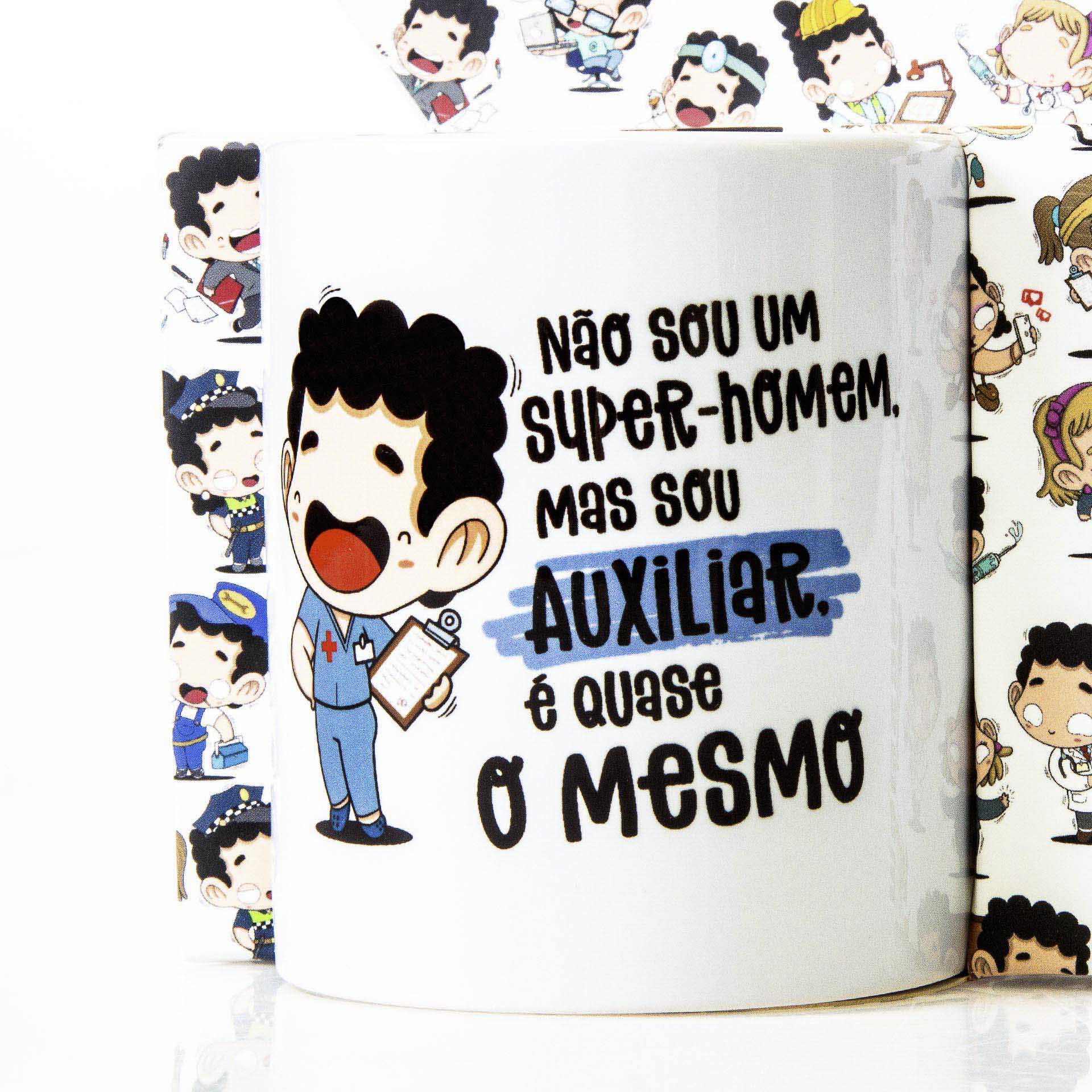 Caneca Profissões "O Auxiliar" 360ml