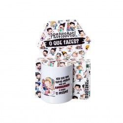 Caneca Profisses "Administrativa" 360ml