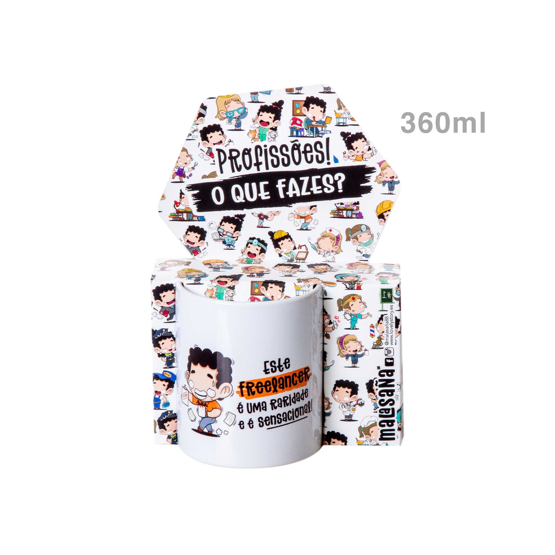 Caneca Profissões