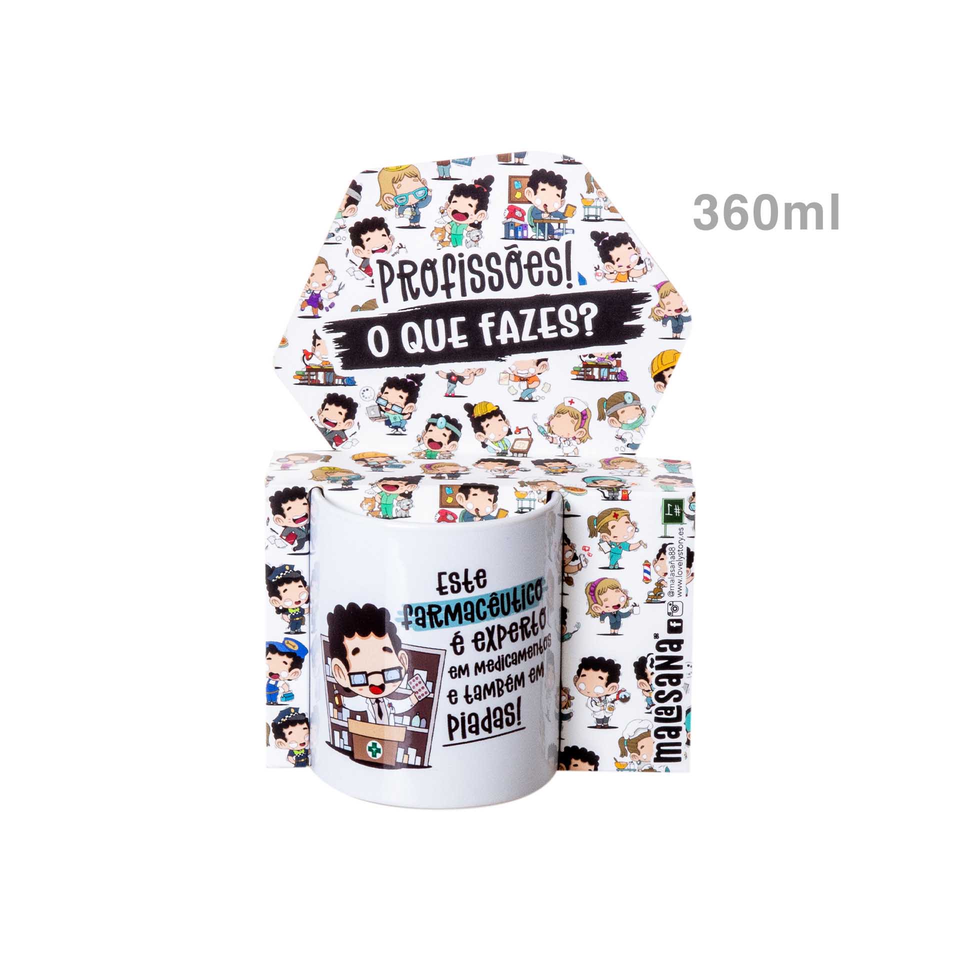 Caneca Profissões
