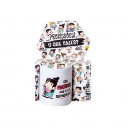 Caneca Profisses "Psicloga" 360ml