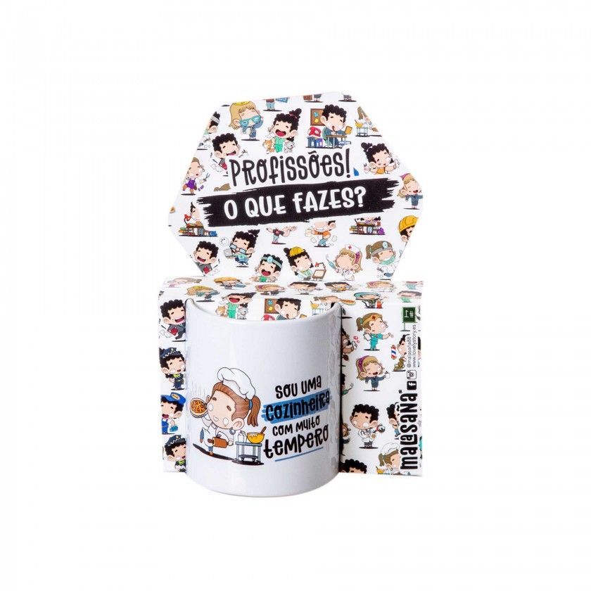 Caneca Profisses "Cozinheira" 360ml