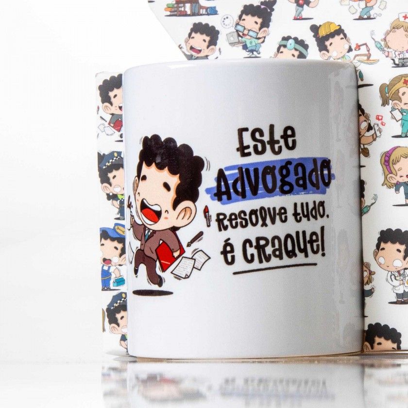 Caneca Profisses "Advogado" 360ml