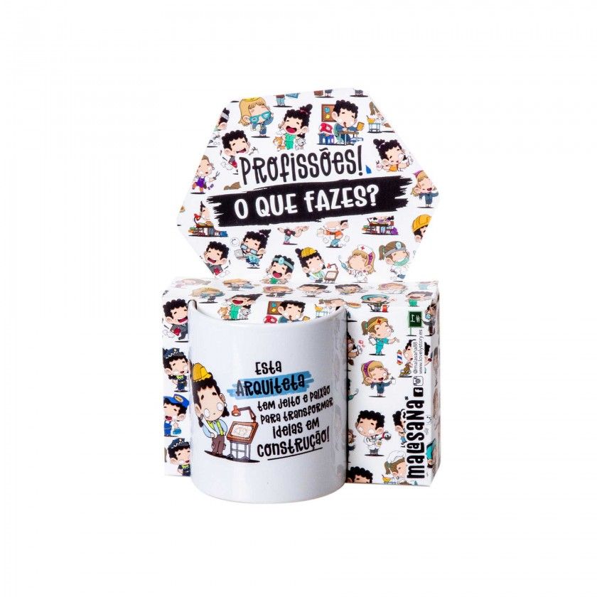 Caneca Profisses "Arquiteta" 360ml